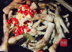 红烧鸡爪的做法图解3