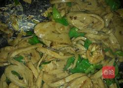 青椒炒素鸡的做法图解6