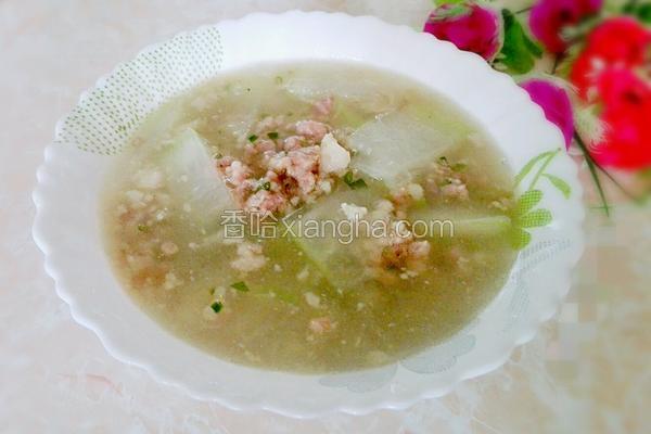 冬瓜肉末汤