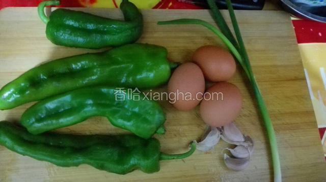 准备食材洗净备用