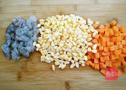 五彩虾仁粥的做法图解5