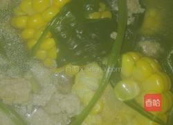 玉米菠菜丸子汤的做法图解9