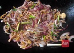肉炒洋葱榨菜丝的做法图解5