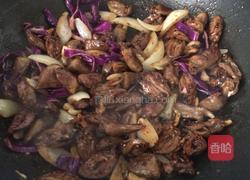 酱炒鸡心的做法图解9
