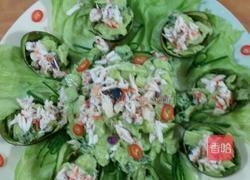 牛油果什菜沙拉的做法图解4