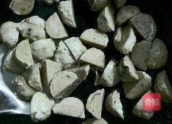 鸡腿菇烧贡丸的做法图解4