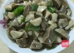 鸡腿菇烧贡丸的做法图解8