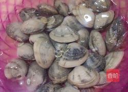 爆炒花蛤的做法图解1
