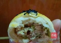 苏式榨菜鲜肉月饼(玉米油版)的做法图解17
