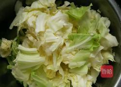 剩菜炒白菜的做法图解2