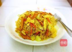 炒方便面的做法图解9
