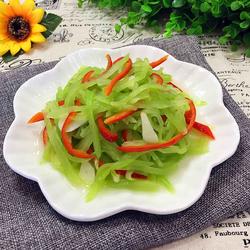清炒莴苣丝的做法[图]