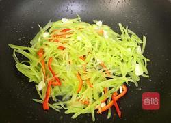 清炒莴苣丝的做法图解5