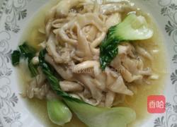 清炒平菇的做法图解3