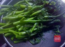 肉末菜心的做法图解6