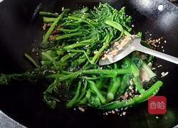 肉末菜心的做法图解8