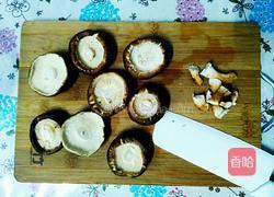 香菇酿肉的做法图解2