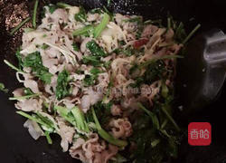 香炒金针肥羊卷的做法图解6