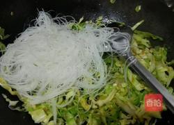 包菜粉丝炒鸡蛋的做法图解7