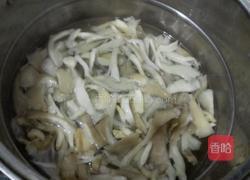 平菇炒火腿的做法图解2