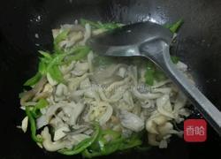 平菇炒火腿的做法图解5