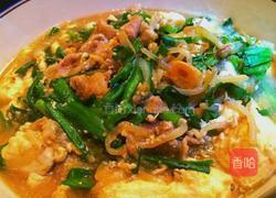 韭菜豆腐的做法图解8