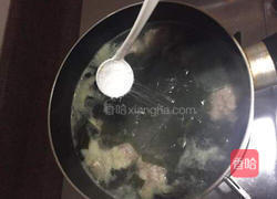 螺旋藻肉丸汤的做法图解5