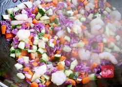 虾仁炒饭的做法图解4