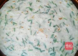 韭菜煎饼的做法图解4