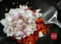 番茄炒洋葱的做法图解8