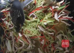 莴笋炒肉丝的做法图解4