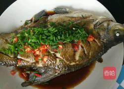 葱油鳊鱼的做法图解4