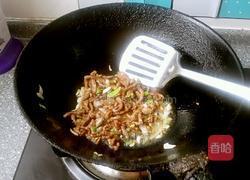 豆角炒肉丝的做法图解2