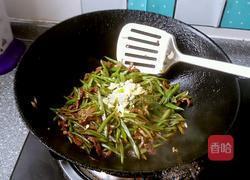 豆角炒肉丝的做法图解5