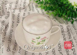 巧克力拉花咖啡的做法图解6