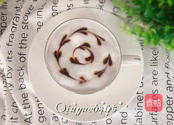 巧克力拉花咖啡的做法图解7