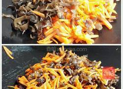 肉末木耳胡萝卜丝的做法图解9