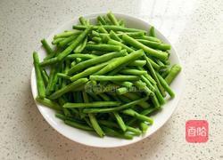 清炒豆角的做法图解4