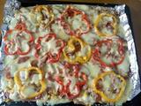 口菇蜜汁火腿肠培根披萨的做法[图]