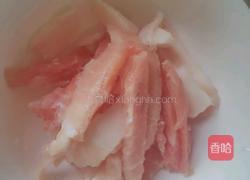 肉丝豇豆的做法图解2