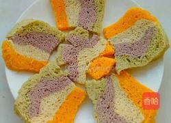 彩色发糕的做法图解8