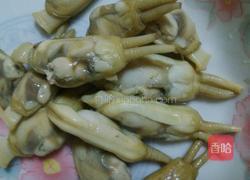 海蛏炒蛋的做法图解4