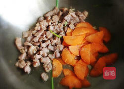 腐竹炒肉片的做法图解5