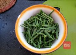 线豆拌银鱼的做法图解2