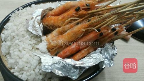 盐焗虾出炉