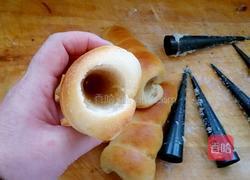 全麦奶油螺旋面包桶的做法图解14