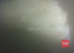 汤泡干豆腐的做法图解3