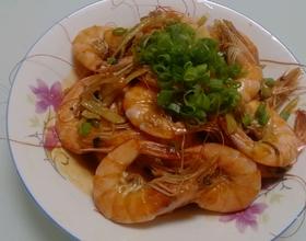 葱虾[图]