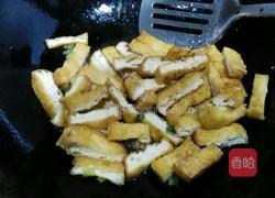 椒香茼蒿豆腐的做法图解6