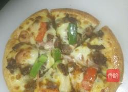 韩国烤肉披萨的做法图解7